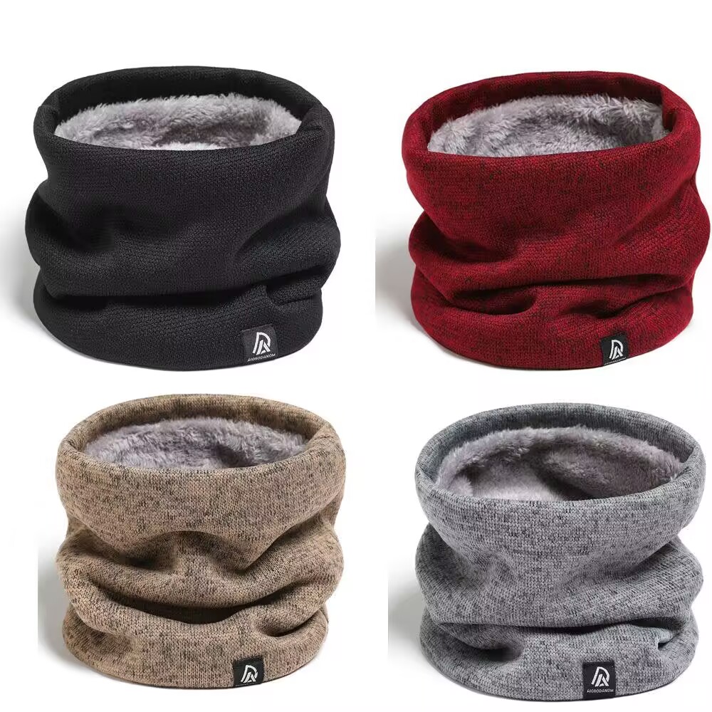 Neck Gaiter Face Cover - 2026 Solid Soft Gebreide Nekwarmer Sport