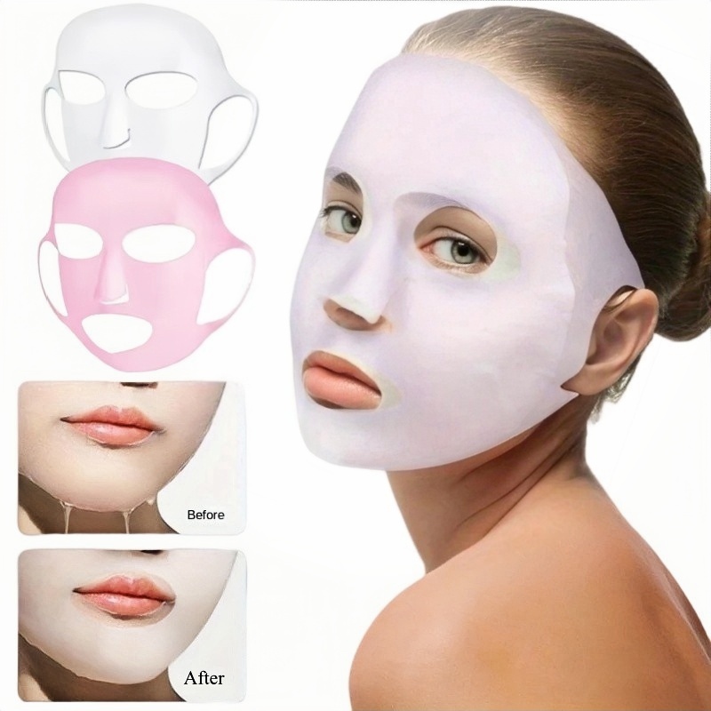Silicone Mask Bracket - 1/2PCS 3D Herbruikbare Rimpel Smoothing Siliconen