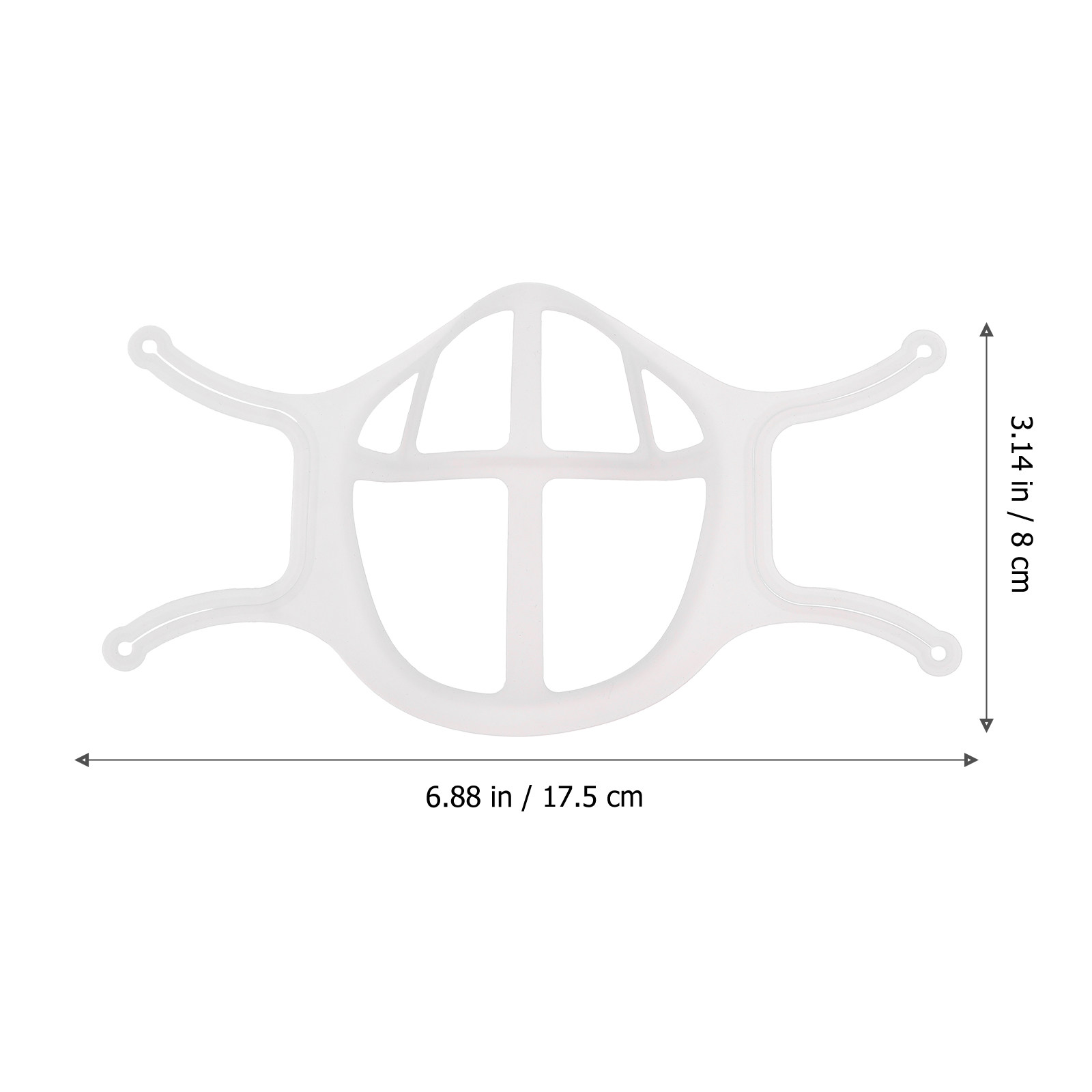 5 stuks premium food grade sil - Silicone Mask Bracket recensie en prijs