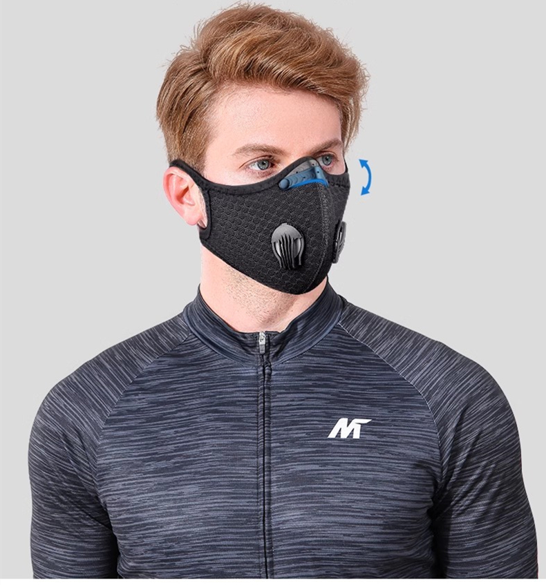 Fietsmasker Sport Wasbaar Herb - Dust Mask Construction recensie en prijs