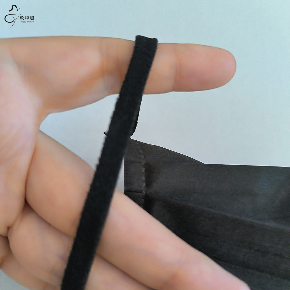Happy Breathe 3-laags wegwerp  - Black Face Mask Pack recensie en prijs