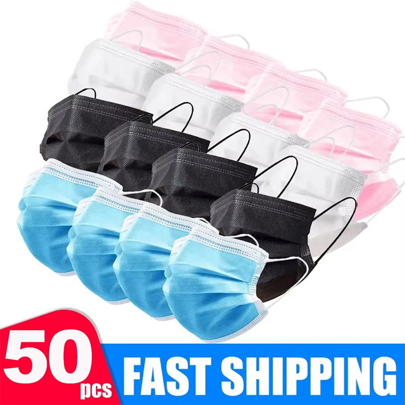 50 stuks 3-laags masker gezich - Disposable Mask Blue recensie en prijs